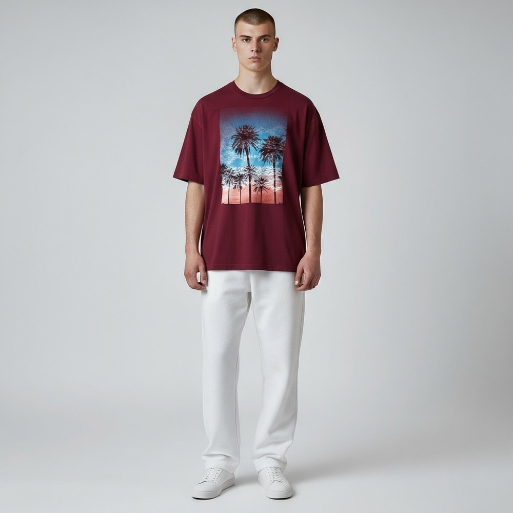 Tony Hawk Tropical Skater‎ T-shirt